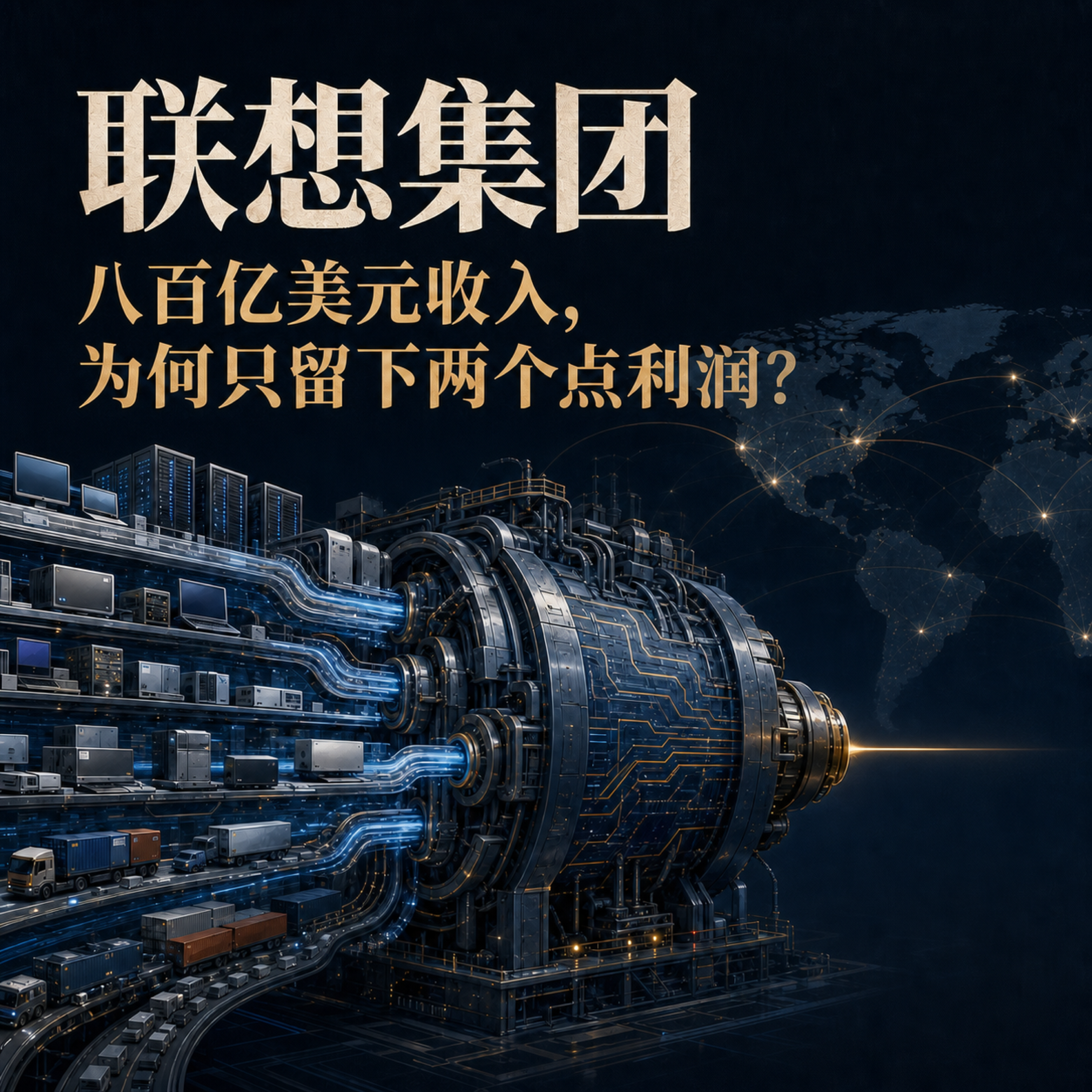 联想集团：八百亿美元收入，为何只留下两个点利润？ episode artwork